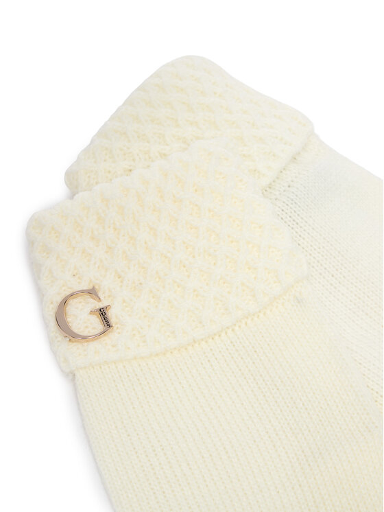 Guess Guess Рукавички AW5649 WOL02 Кремовий