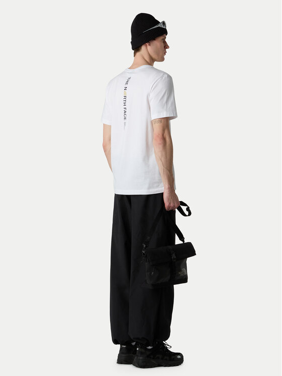 The North Face The North Face T-särk Vertical NF0A8EE7 Valge Regular Fit