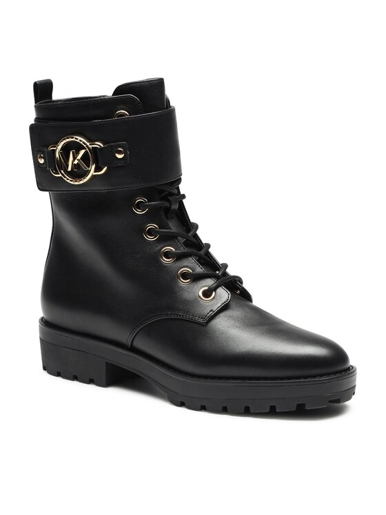 MICHAEL Michael Kors MICHAEL Michael Kors Kotníková obuv Rory Lace Up 40F3ROFE8L Černá