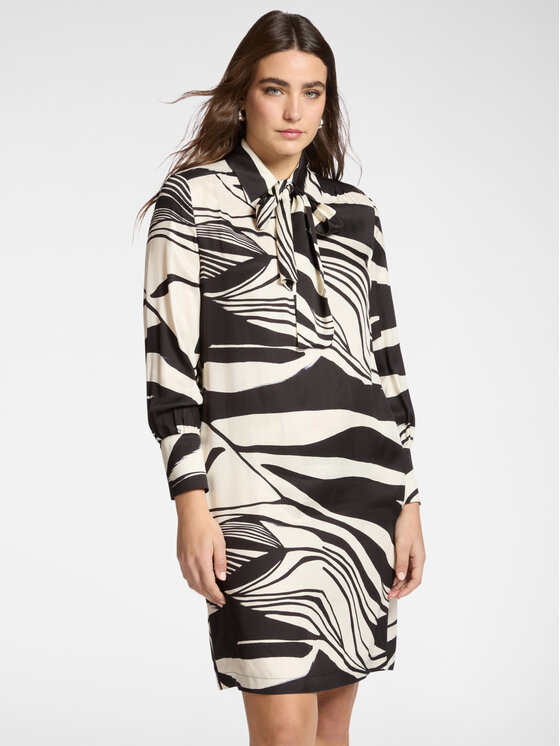 Elena Mirò Elena Mirò Sukienka codzienna 7063P100311N001 Czarny Regular Fit