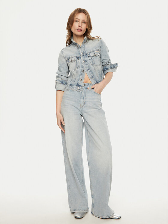 Calvin Klein Jeans Calvin Klein Jeans Geacă de blugi 90's J20J224544 Albastru Regular Fit