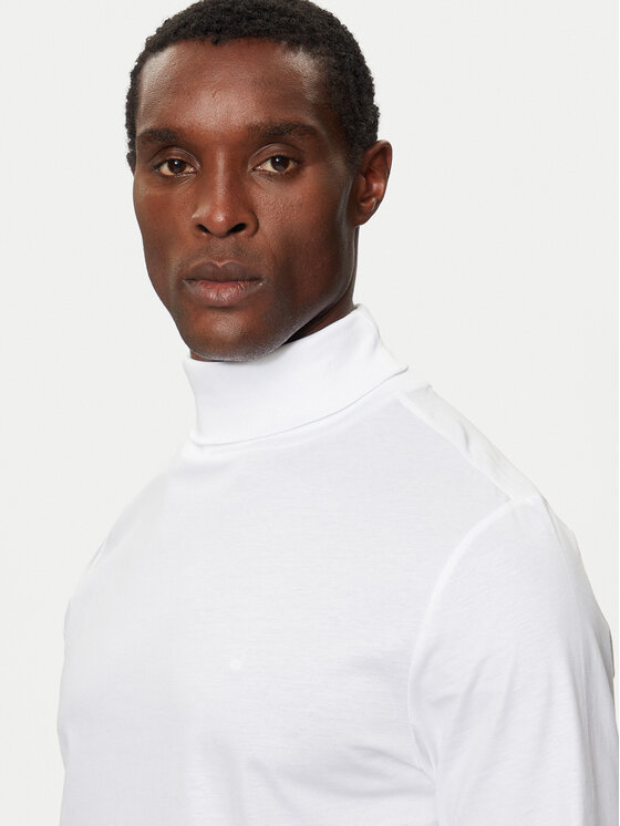 Calvin Klein Calvin Klein Rollkragenpullover K10K111858 Weiß Regular Fit