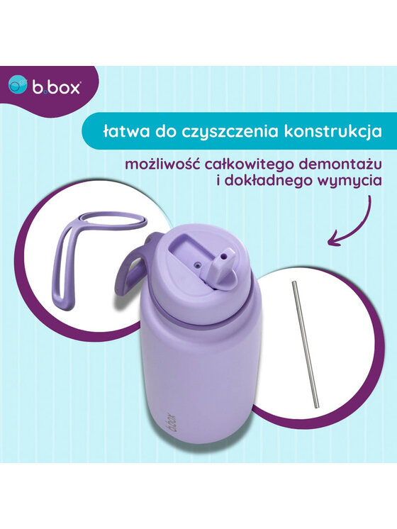 b.box b.box Butelka termiczna butelka termiczna Fioletowy