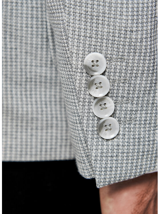 Pako Lorente Pako Lorente Marynarka P26SF-3X-017 Szary Slim Fit
