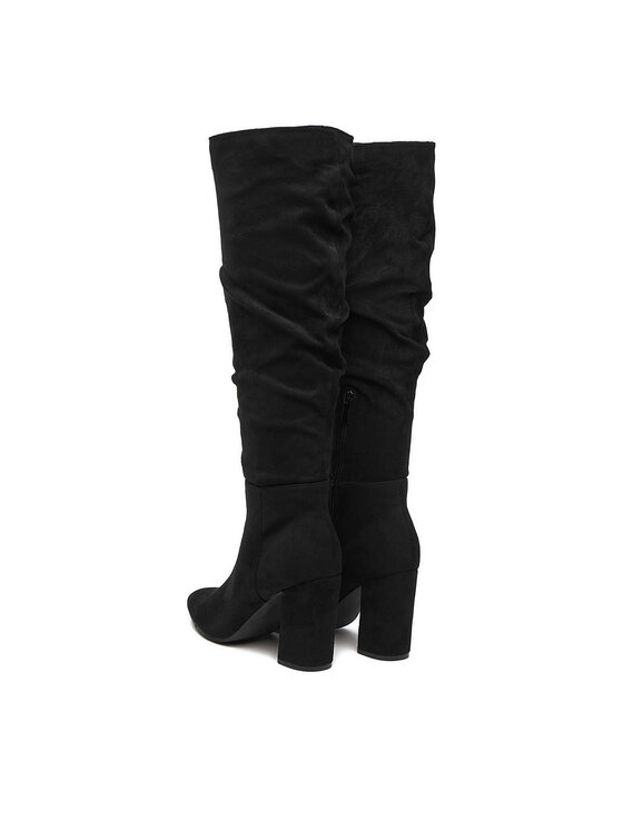 DeeZee DeeZee Ботуши SQ856-2-BLACK SU Черен