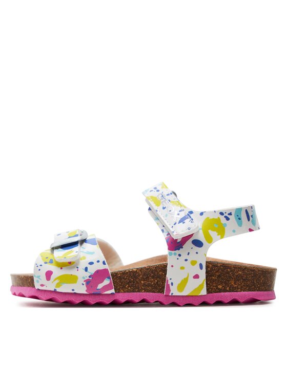 Geox Geox Sandalen J Adriel Girl J028MC 000HH C0563 M Weiß