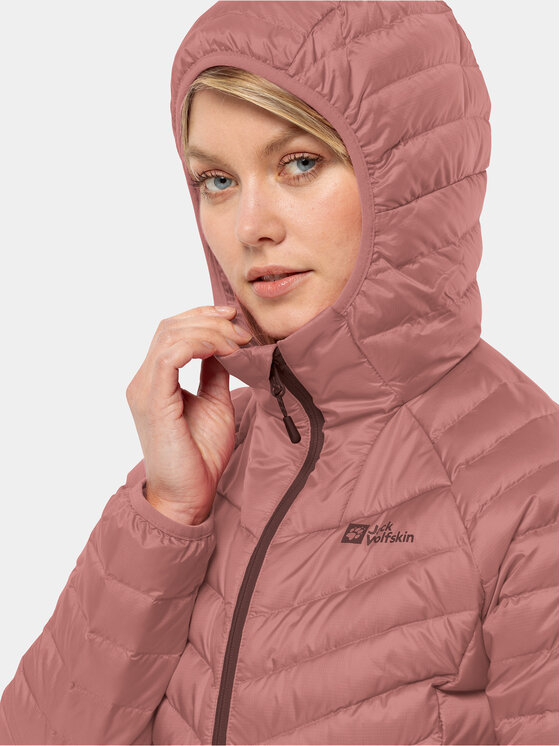 Jack Wolfskin Jack Wolfskin Μπουφάν πουπουλένιο Passamani Down Hoody 1207101 Ροζ Regular Fit