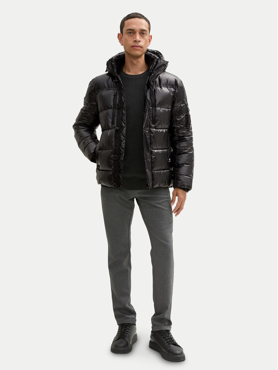 Tom Tailor Tom Tailor Зимно яке 1043707 Черен Regular Fit