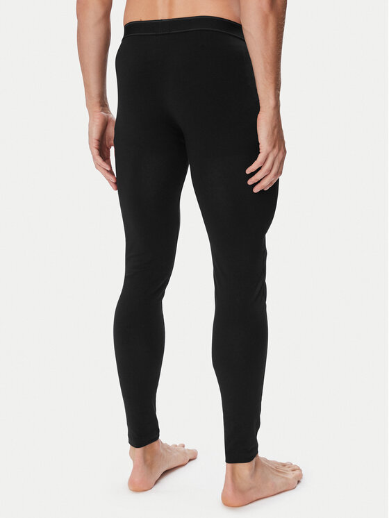 BOSS BOSS Kalesony Long John 365 Solid 50569369 Czarny Slim Fit