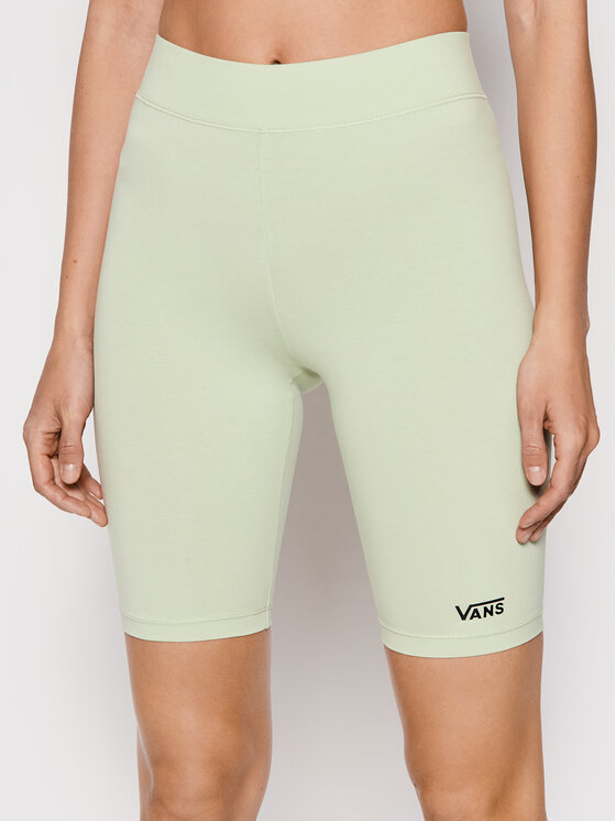 Vans Športne kratke hlače Flying VN0A4Q4B Zelena Slim Fit