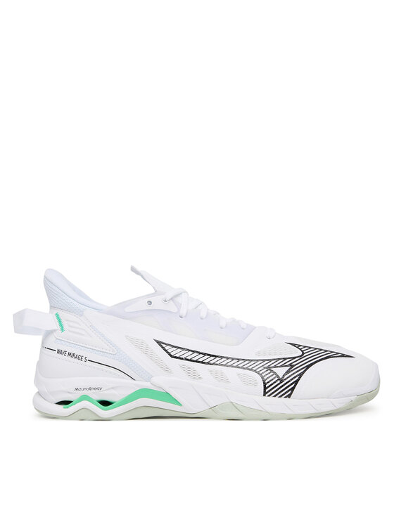 Mizuno Mizuno Zāles apavi Wave Mirage 5 X1GA2350 Balts