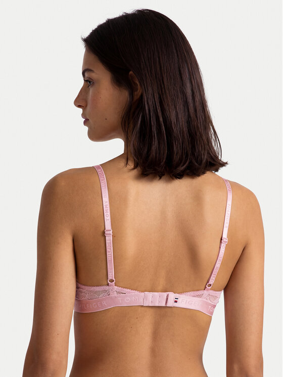 Tommy Hilfiger Tommy Hilfiger Trikotni nedrček UW0UW06263 Roza