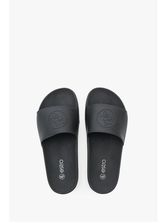 Estro Estro Παντόφλες ER00112397 Μαύρο