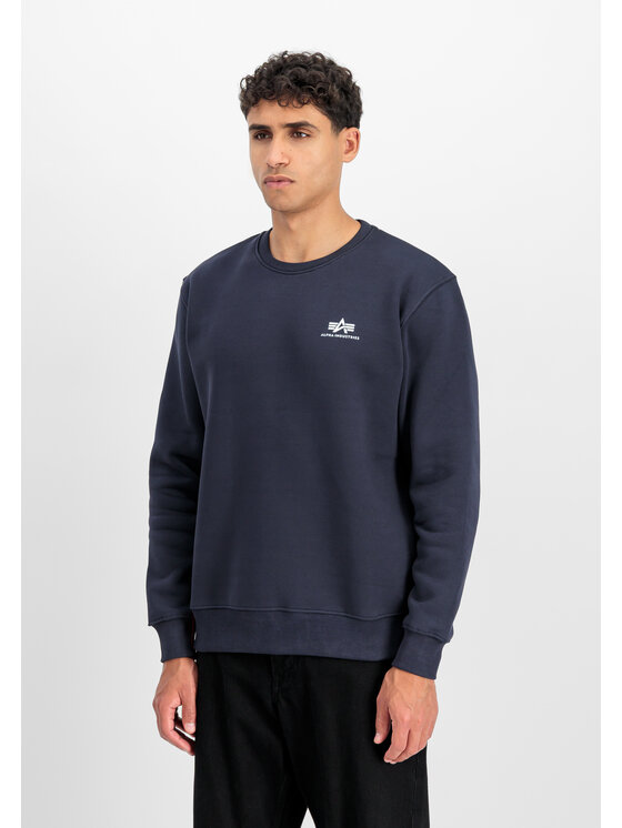 Alpha Industries Alpha Industries Mikina AI.188307-07-3XL Tmavomodrá Basic Fit
