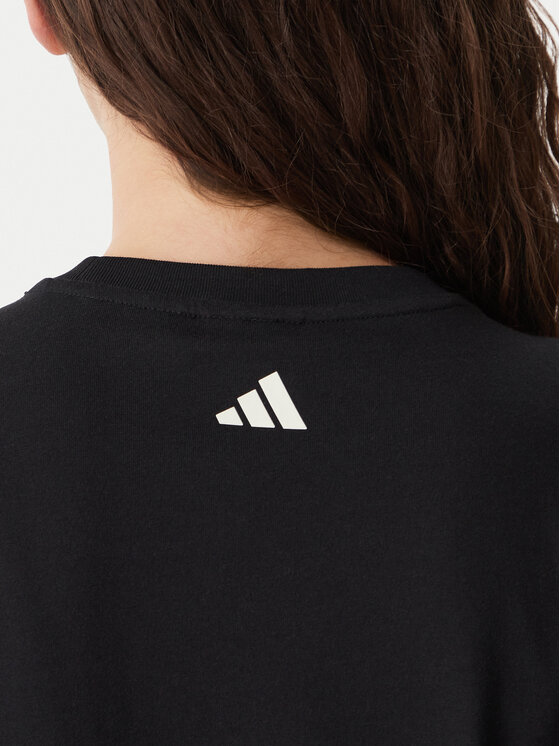 adidas adidas Футболка Fram Rio Graphic KR02801 Чорний Regular Fit