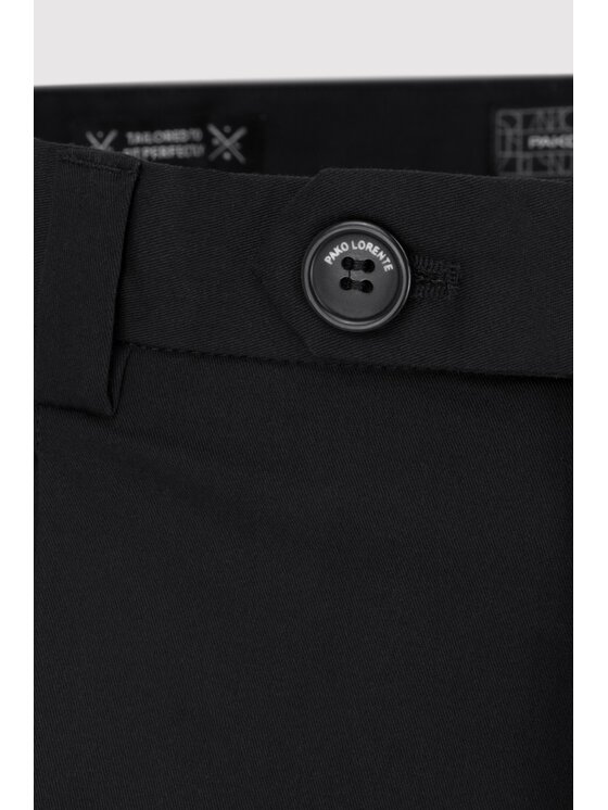Pako Lorente Pako Lorente Spodnie materiałowe P24WF-WX-002 Czarny Classic Fit