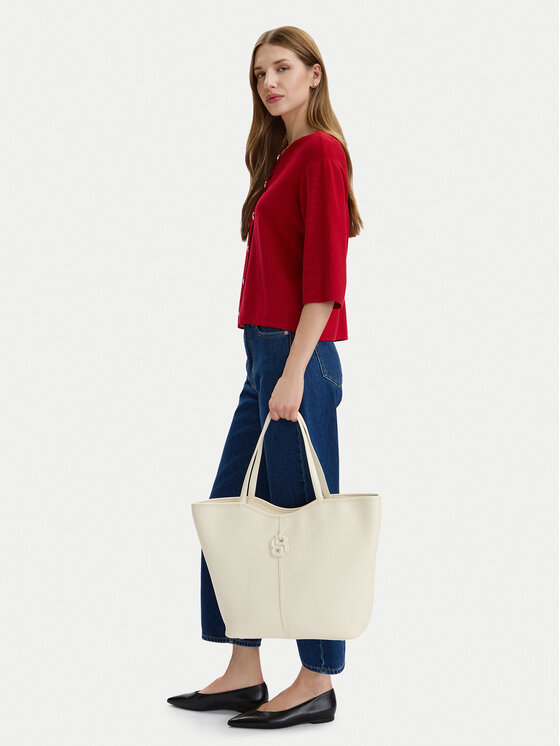 BOSS Geantă HUGO BOSS-50563192 Crem