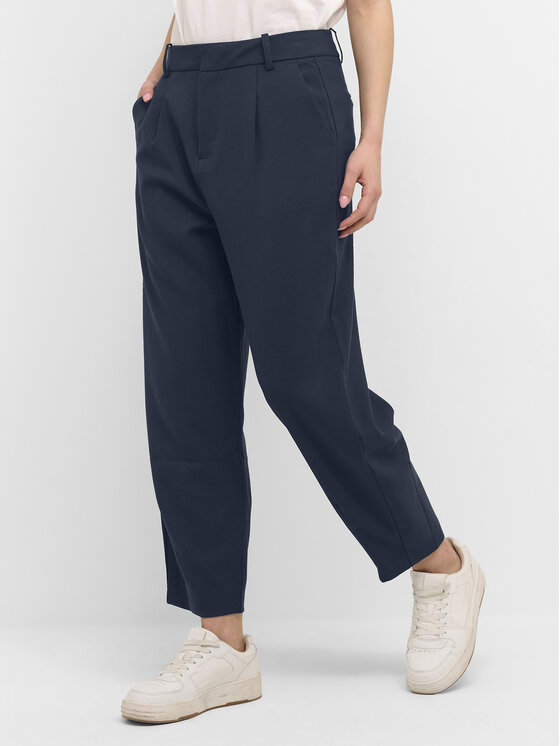 Kaffe Kaffe Szövet nadrág Merle 10504769 Sötétkék Classic Fit