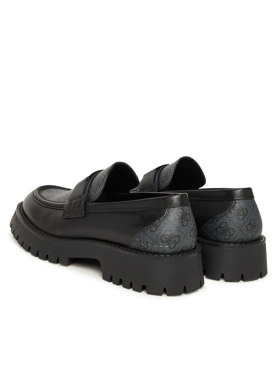 Guess Guess Loafersy FMFZIA LEL14 Černá