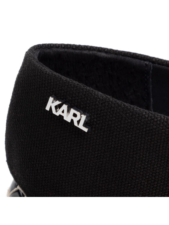 KARL LAGERFELD KARL LAGERFELD Espadrile KL80108 Negru