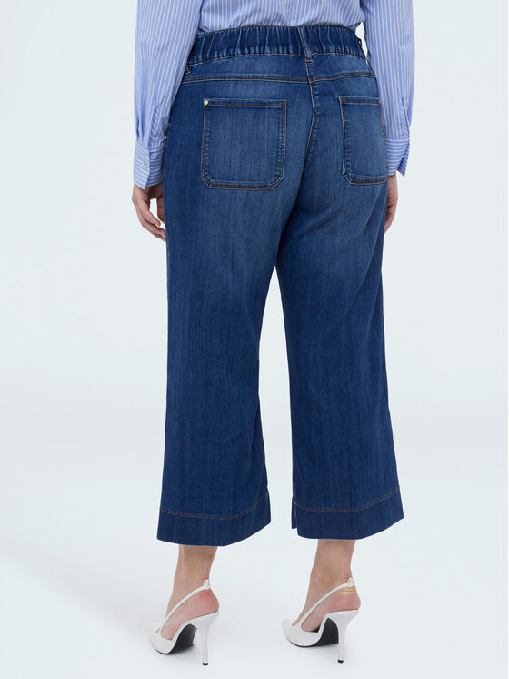 Fiorella Rubino Fiorella Rubino Jeans P459T005148N024 Blu Cropp Fit