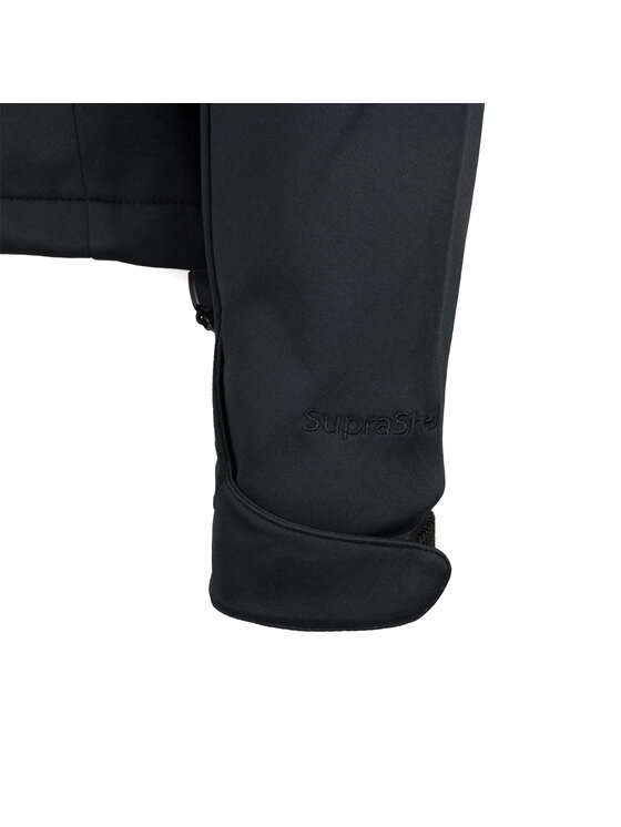 Bergson Bergson Kurtka softshell CONTEXT SS Czarny Slim Fit