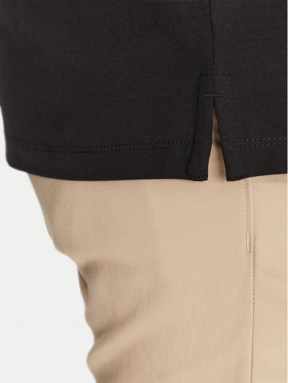 Jack&Jones Jack&Jones Тениска с яка и копчета Jaxon 12268227 Черен Regular Fit