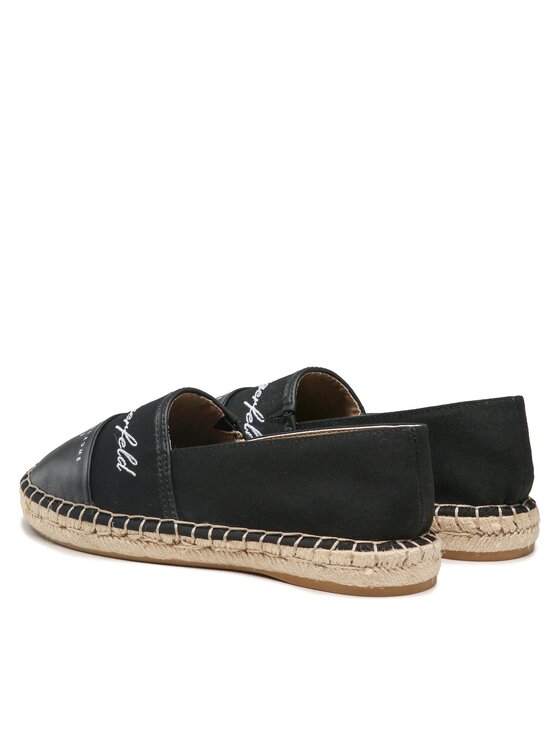 KARL LAGERFELD KARL LAGERFELD Espadrilky KL80123 Čierna