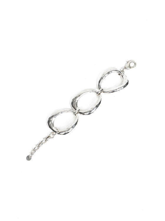 Deni Cler Milano Deni Cler Milano Bransoletka T-DC-J103-E2-78-83-1 Srebrny