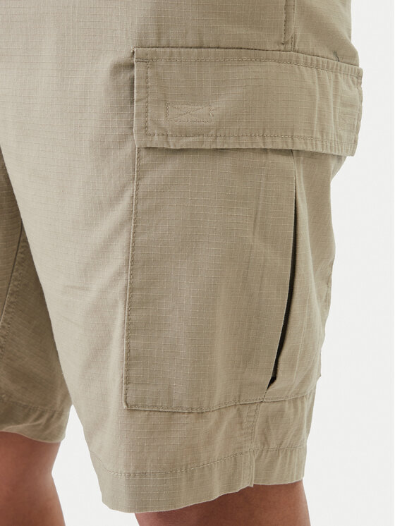 Element Element Bavlnené šortky Legion 21" ELYWS00137 Béžová Relaxed Fit
