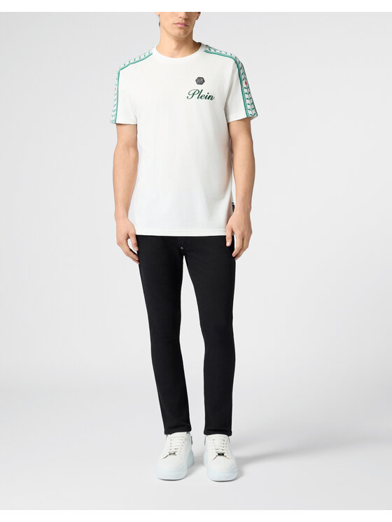 PHILIPP PLEIN PHILIPP PLEIN T-Shirt 30545 Biały Regular Fit