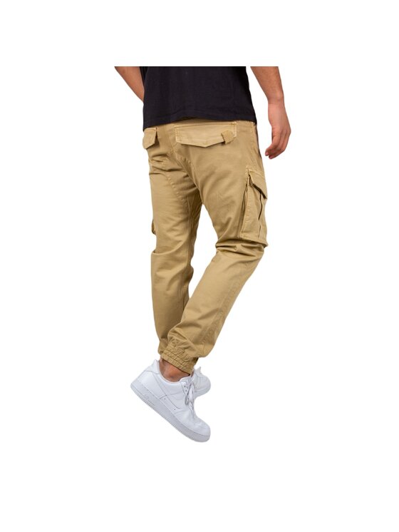 Alpha Industries Alpha Industries Spodnie materiałowe Spy 116203 Beżowy Slim Fit
