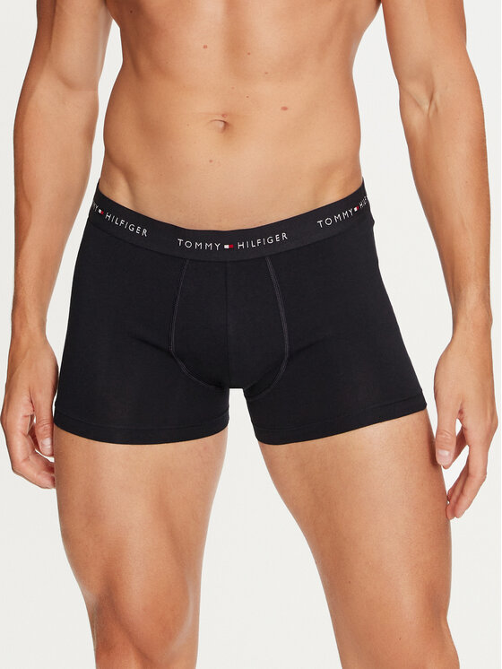 Tommy Hilfiger Tommy Hilfiger Σετ μποξεράκια 3 τμχ UM0UM02763 Μαύρο