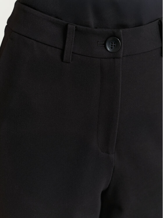 TATUUM TATUUM Spodnie materiałowe CARSO Czarny Straight Fit