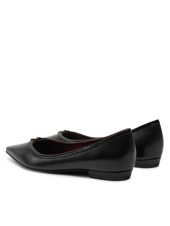 Tory Burch Tory Burch Ballerinas Double T Buckle 160235 Schwarz