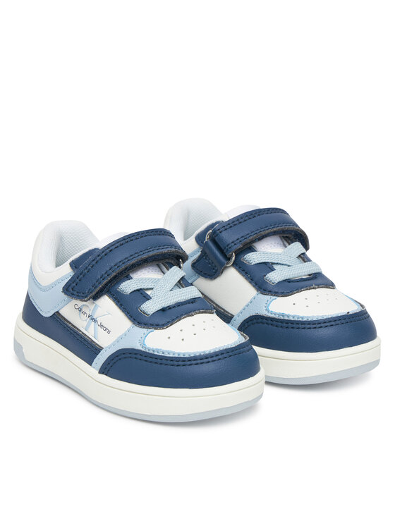 Calvin Klein Jeans Calvin Klein Jeans Снікерcи Low Cut Lace-Up/ Velcro Sneaker V1X9-82078-1355 M Голубий