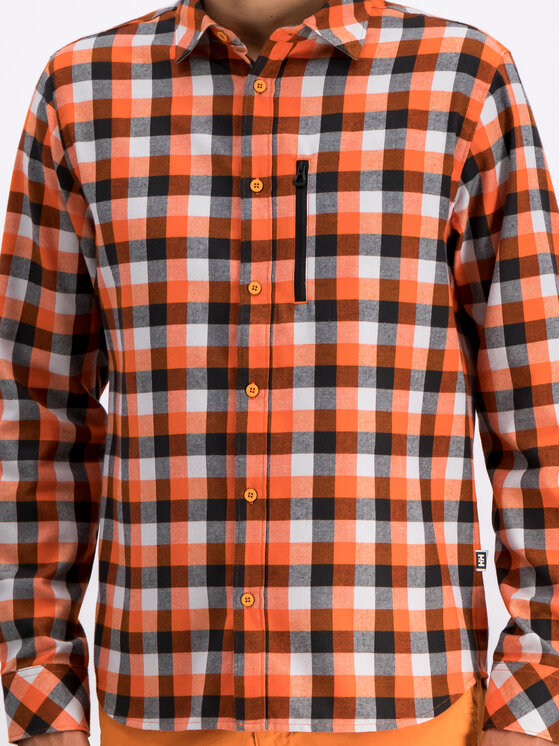Helly Hansen Helly Hansen Koszula Lokka LS Shirt 62852 Pomarańczowy Regular Fit