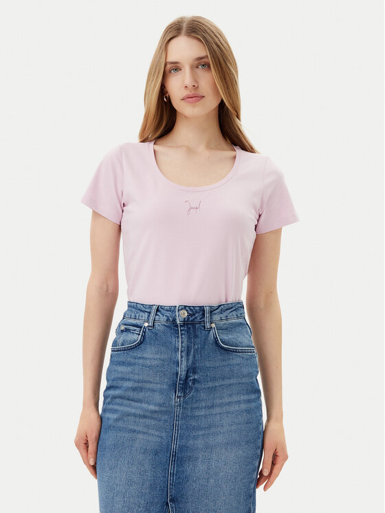 JOOP! JOOP! Tricou 58 252JE58Tobie 30046199 Roz Slim Fit