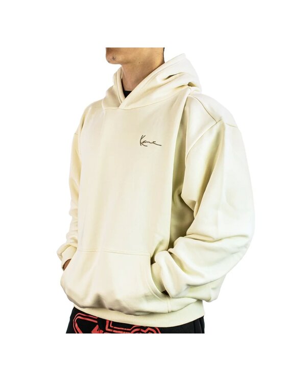 Karl Kani Karl Kani Felpa signature star print os hoodie Écru Regular Fit