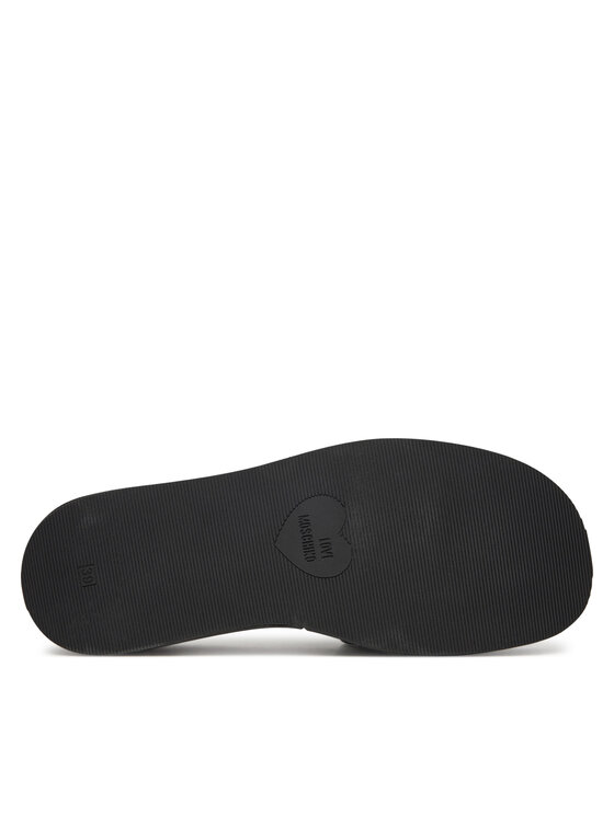 LOVE MOSCHINO LOVE MOSCHINO Şlapi JA28177I0MIA0000 Negru