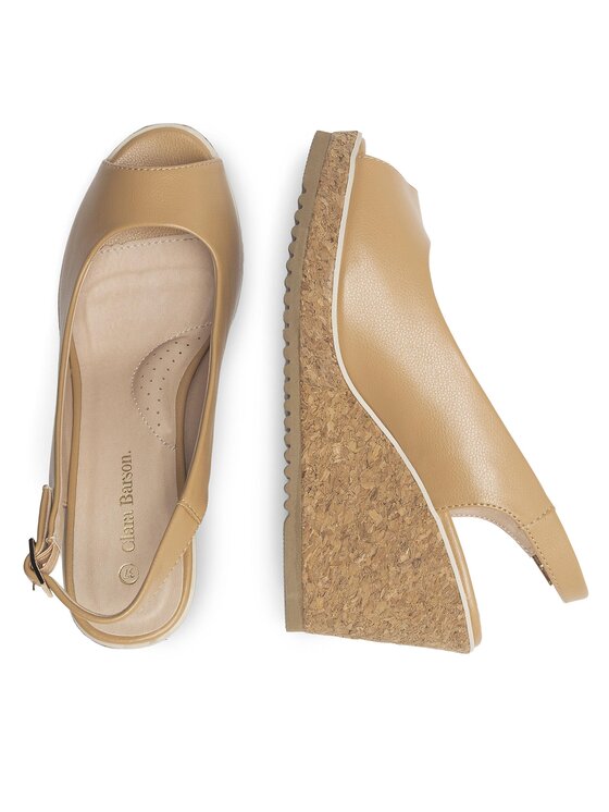 Clara Barson Clara Barson Босоніжки BETTY WS22257-01 Бежевий
