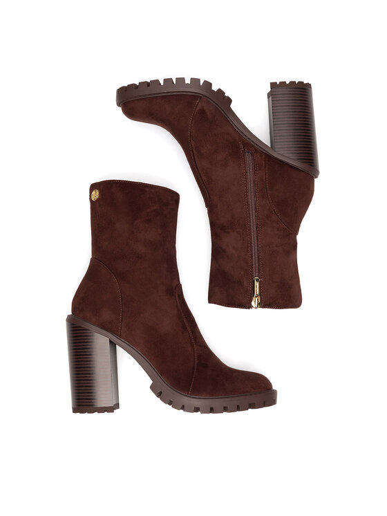 Nine West Nine West Botki WFA2947-1 Brązowy