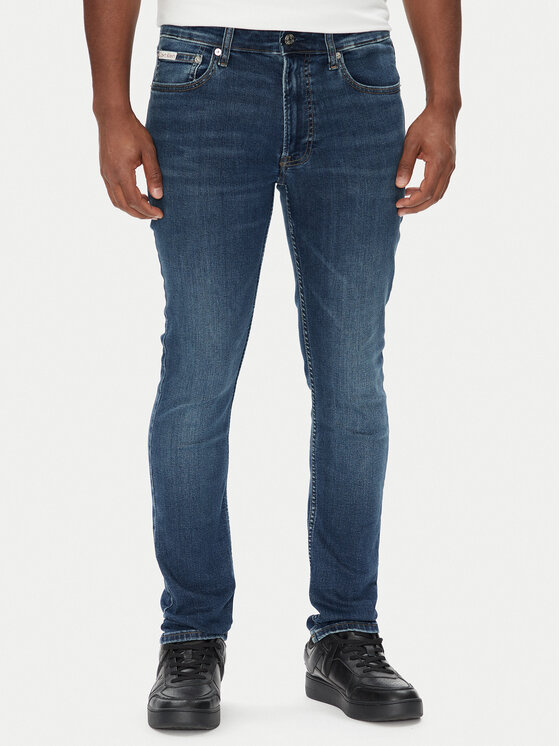 Calvin Klein Jeans Calvin Klein Jeans Jeansy LV04RB720G Tmavomodrá Skinny Fit
