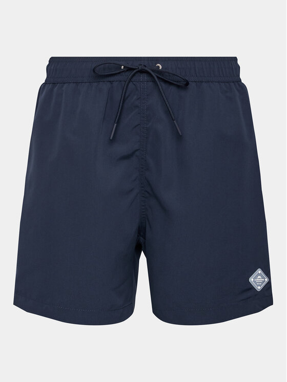 J.Lindeberg Pantaloni scurți pentru înot Banks Solid FMPA08335 Bleumarin Regular Fit