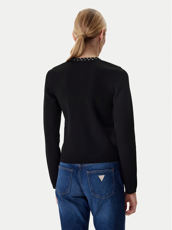 Guess Guess Cardigan W6RR42 Z4422 Nero Regular Fit