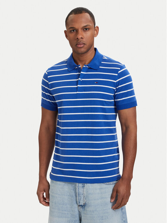 Tommy Jeans Tommy Jeans Polo DM0DM22708 Μπλε Regular Fit