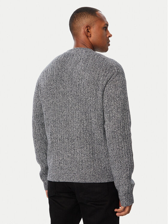 Calvin Klein Jeans Calvin Klein Jeans Svetr LV04RH328G Tmavě šedá Regular Fit