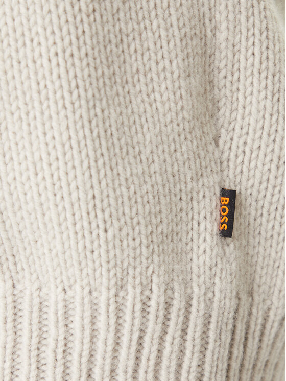BOSS BOSS Pullover Karombo 50548686 Beige Regular Fit