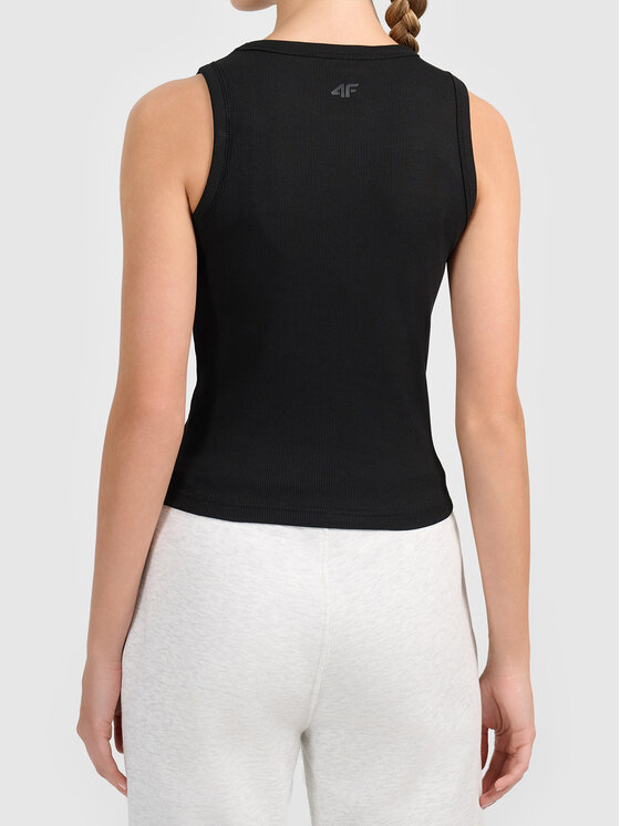 4F 4F T-Shirt 4FWMM00TSLEF299-20S Czarny Active Fit