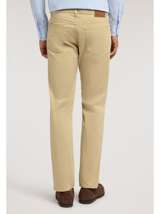 Trussardi Trussardi Spodnie materiałowe P704H504861N012 Kremowy Slim Fit